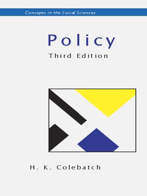 cover image of Policy